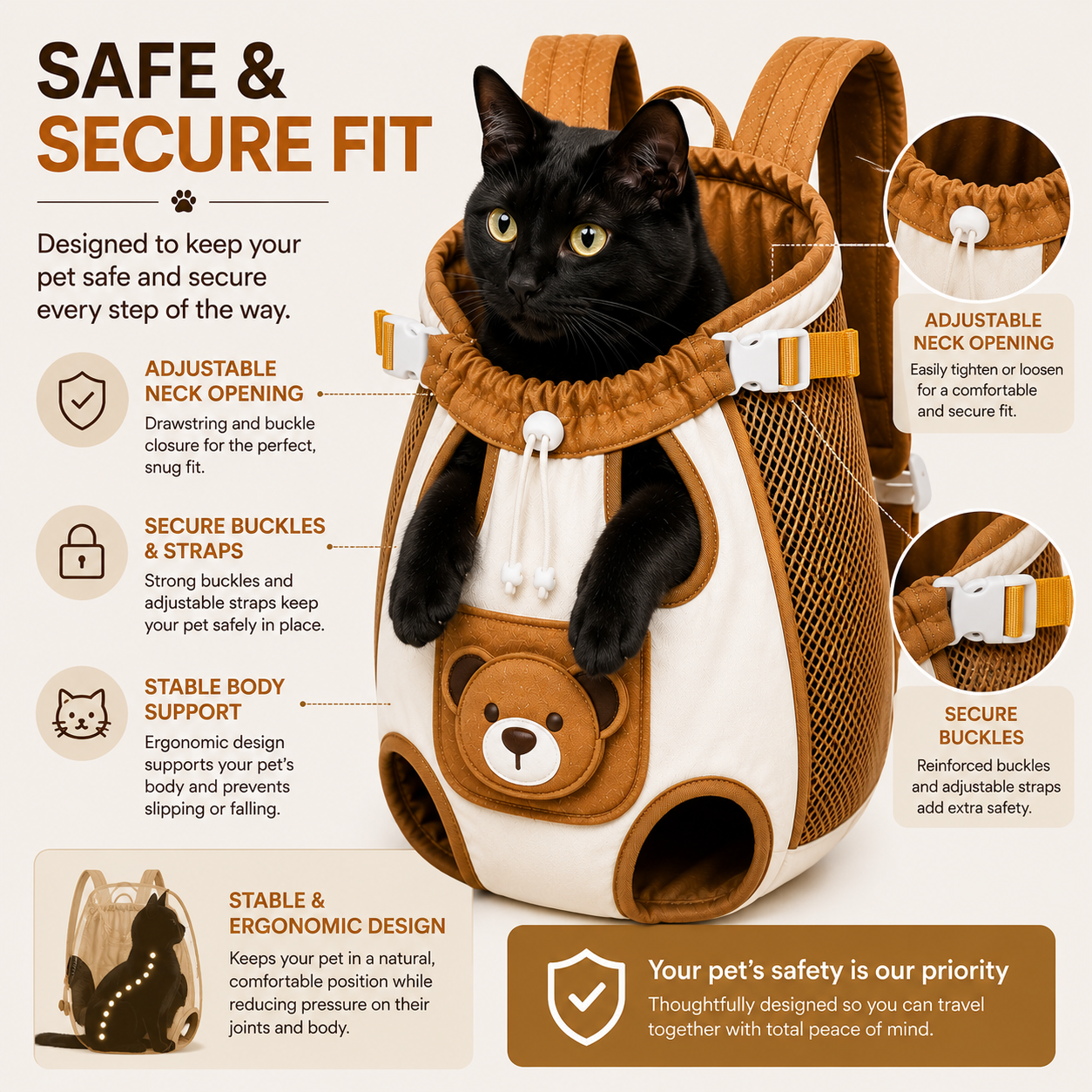 PawJourney™ Cozy Adventure Carrier